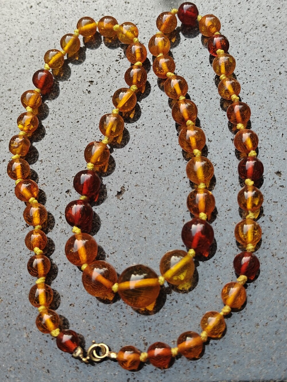 Old Genuine Baltic Amber Necklace